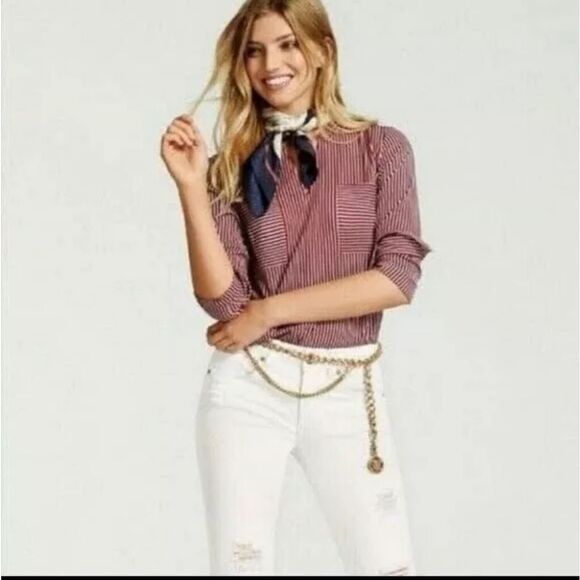 NWOT Cabi The Franklin Long Sleeve Blouse - Picture 2 of 8